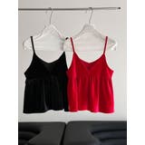 V ネック ベロア キャミソール レイヤード | Bifrost | 詳細画像11 