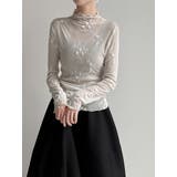 刺繍 ハイネック シアートップス | Bifrost | 詳細画像3 