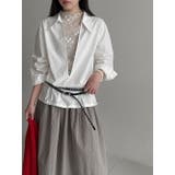 刺繍 ハイネック シアートップス | Bifrost | 詳細画像6 