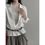 刺繍 ハイネック シアートップス | Bifrost | 詳細画像9 