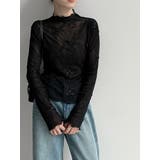 刺繍 ハイネック シアートップス | Bifrost | 詳細画像16 