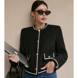 ノーカラー ショート ジャケット | Bifrost | 詳細画像18 