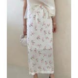 フラワープリント ロングスカート | Bifrost | 詳細画像4 