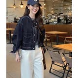 スタンドカラー デニムジャケット | Bifrost | 詳細画像4 