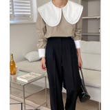 ビッグカラー ブラウス | Bifrost | 詳細画像8 