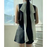 ハイネック バックリボン ノースリーブトップス | Bifrost | 詳細画像3 