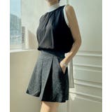 ハイネック バックリボン ノースリーブトップス | Bifrost | 詳細画像5 