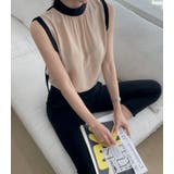 ハイネック バックリボン ノースリーブトップス | Bifrost | 詳細画像11 