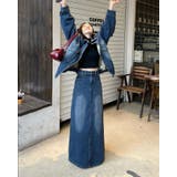 G ジャン デニムロングスカート セットアップ | Bifrost | 詳細画像1
