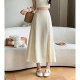 ドット柄 ロングスカート | Bifrost | 詳細画像1 