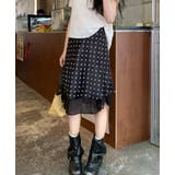 シースルー レイヤード ドットスカート | Bifrost | 詳細画像5 