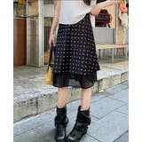 シースルー レイヤード ドットスカート | Bifrost | 詳細画像8 