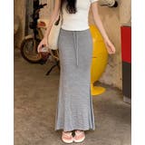 ドローストリング ボーダー マキシスカート | Bifrost | 詳細画像15 