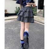 ドローストリング ティアード チェックスカート | Bifrost | 詳細画像12 