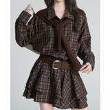 チェック柄 ティアードワンピース | Bifrost | 詳細画像5 