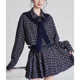 チェック柄 ティアードワンピース | Bifrost | 詳細画像6 