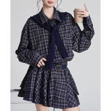 チェック柄 ティアードワンピース | Bifrost | 詳細画像7 