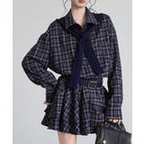 チェック柄 ティアードワンピース | Bifrost | 詳細画像8 