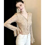 アンティークフラワー フリルカフス ブラウス | Bifrost | 詳細画像6 