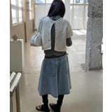 2way ワッフル編み ショートカーディガン | Bifrost | 詳細画像3