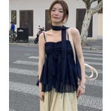 チョーカーリボン ティアード キャミソール | Bifrost | 詳細画像10 