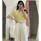 リボンタイ クロップドトップス | Bifrost | 詳細画像3 