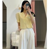 リボンタイ クロップドトップス | Bifrost | 詳細画像5 