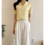 リボンタイ クロップドトップス | Bifrost | 詳細画像6 