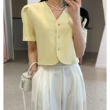 リボンタイ クロップドトップス | Bifrost | 詳細画像7 