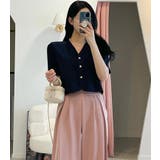 リボンタイ クロップドトップス | Bifrost | 詳細画像12 