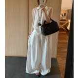 ノースリーブ シャツ ワイドパンツ セットアップ | Bifrost | 詳細画像1