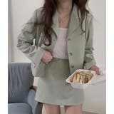 ショート丈 ジャケット スカート セット | Bifrost | 詳細画像15 