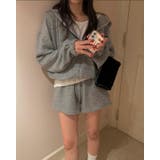 ジップアップ ニットパーカー ショートパンツ セット | Bifrost | 詳細画像8
