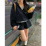 ジップアップ ニットパーカー ショートパンツ セット | Bifrost | 詳細画像12