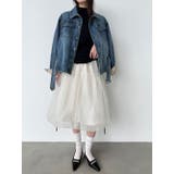 ベルト付き デニムジャケット | Bifrost | 詳細画像7 