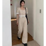 ショートジャケット ワイドパンツ セットアップ | Bifrost | 詳細画像1