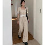 ショートジャケット ワイドパンツ セットアップ | Bifrost | 詳細画像11