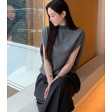ハイネック ノースリーブニット | Bifrost | 詳細画像12