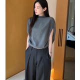 ハイネック ノースリーブニット | Bifrost | 詳細画像13