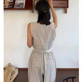 ノースリーブ トップス ワイドパンツ セットアップ | Bifrost | 詳細画像8
