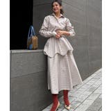 ストライプ シャツ スカート セットアップ | Bifrost | 詳細画像7