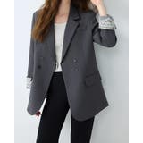 レースカフス ダブルブレスト テーラードジャケット | Bifrost | 詳細画像2 