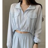 ショート丈 シアーブルゾン | Bifrost | 詳細画像3 