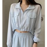 ショート丈 シアーブルゾン | Bifrost | 詳細画像8 