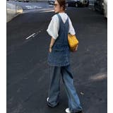 オーバーオール レイヤード デニムパンツ | Bifrost | 詳細画像6 