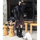 チェック柄 キャミソール アンバランス ヘム ワンピース タイト | Bifrost | 詳細画像12