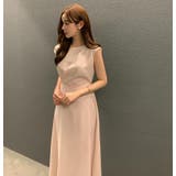コクーンネック タックデザイン フレアミディワンピース | Bifrost | 詳細画像3