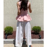 スクエアネック プリーツ ペプラムトップス  | Bifrost | 詳細画像12 