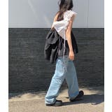 バックビッグリボン エンボス加工キャミソール | Bifrost | 詳細画像4 