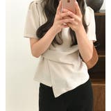 裾アシンメトリーシャツ | Bifrost | 詳細画像11